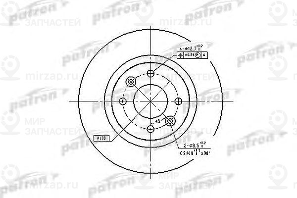 Запчасть PATRON PBD1017