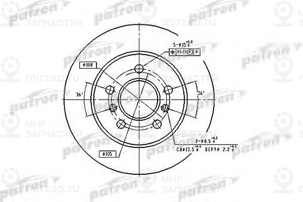 Запчасть PATRON PBD1029