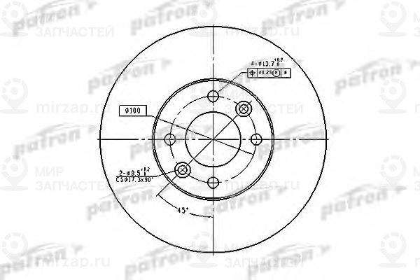 Запчасть PATRON PBD1032