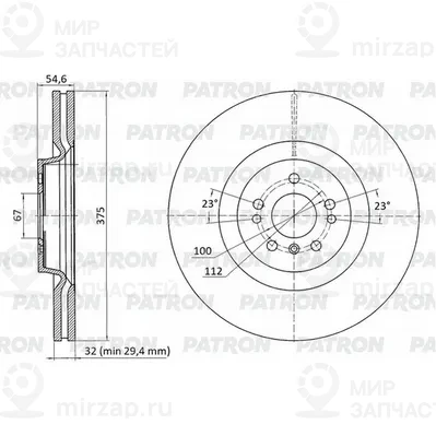 Запчасть PATRON PBD1113