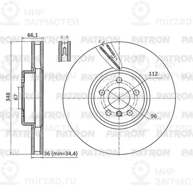 Запчасть PATRON PBD1135