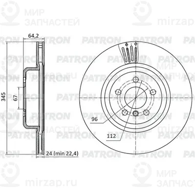 Запчасть PATRON PBD1140