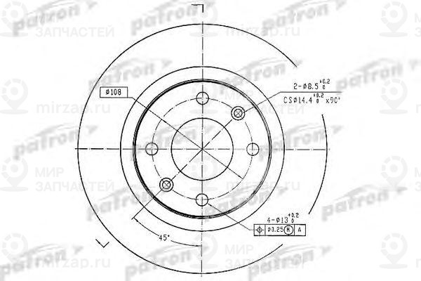 Запчасть PATRON PBD1220