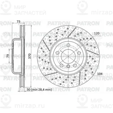 Запчасть PATRON PBD1432DR