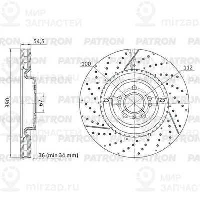 Запчасть PATRON PBD1478DR
