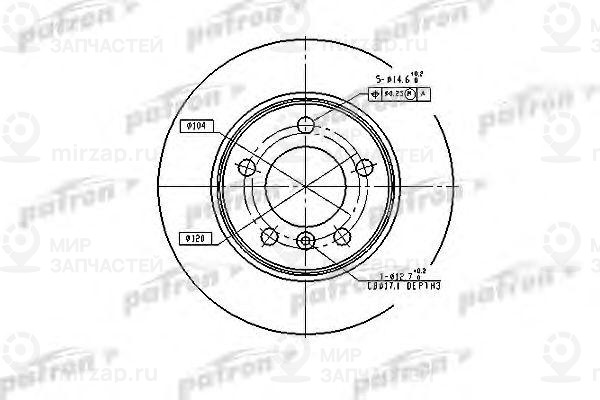 Запчасть PATRON PBD1539