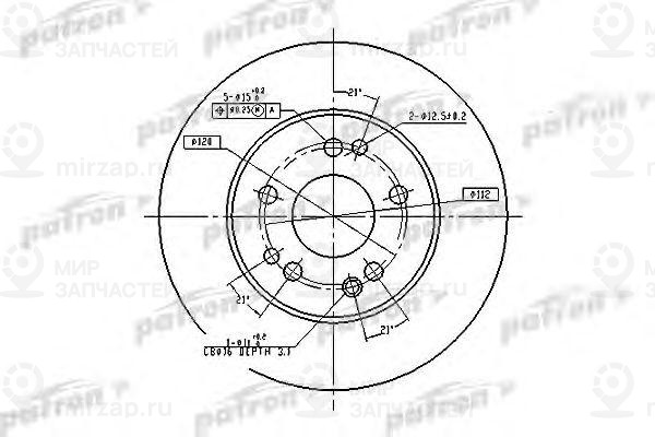 Запчасть PATRON PBD1581