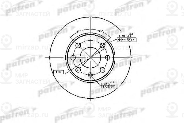 Запчасть PATRON PBD1607