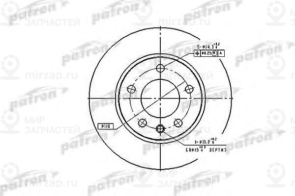 Запчасть PATRON PBD1612