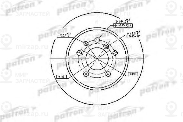 Запчасть PATRON PBD1613