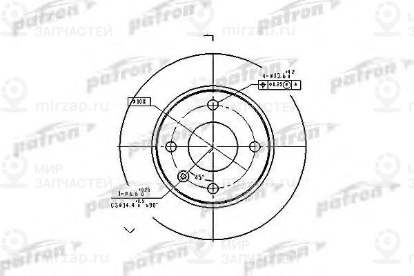 Запчасть PATRON PBD1649