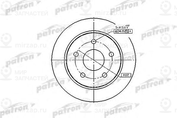 Запчасть PATRON PBD1651