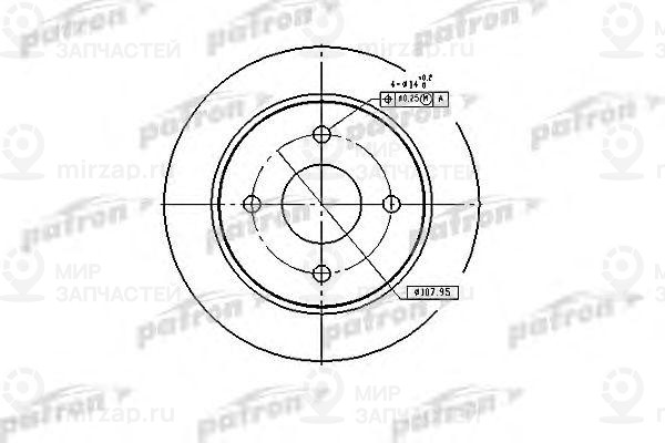 Запчасть PATRON PBD1654