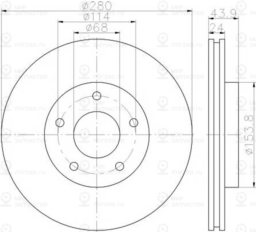 Запчасть PATRON PBD1708