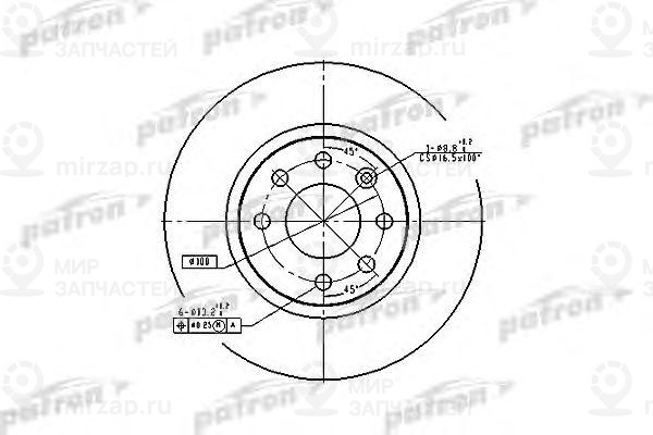 Запчасть PATRON PBD2564