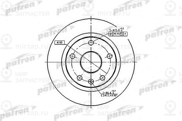 Запчасть PATRON PBD2619