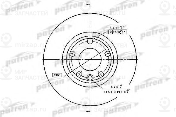 Запчасть PATRON PBD2665