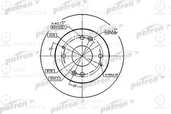 Запчасть PATRON PBD2669