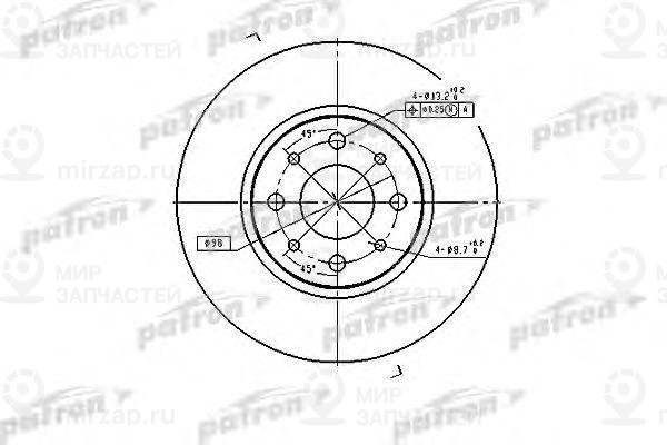 Запчасть PATRON PBD2686