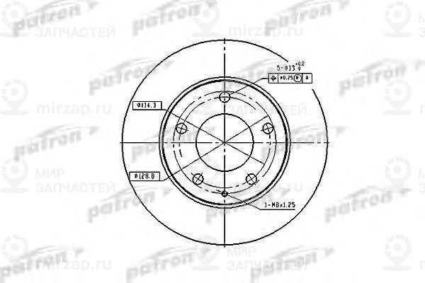 Запчасть PATRON PBD2704