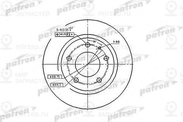 Запчасть PATRON PBD2705