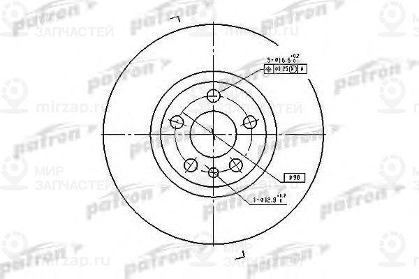 Запчасть PATRON PBD2716