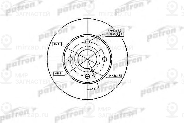 Запчасть PATRON PBD2719