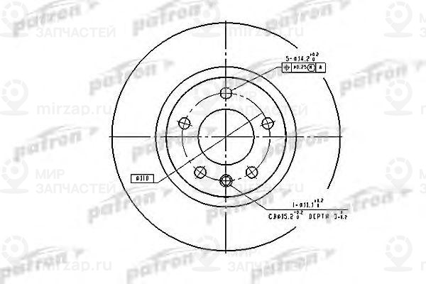 Запчасть PATRON PBD2720