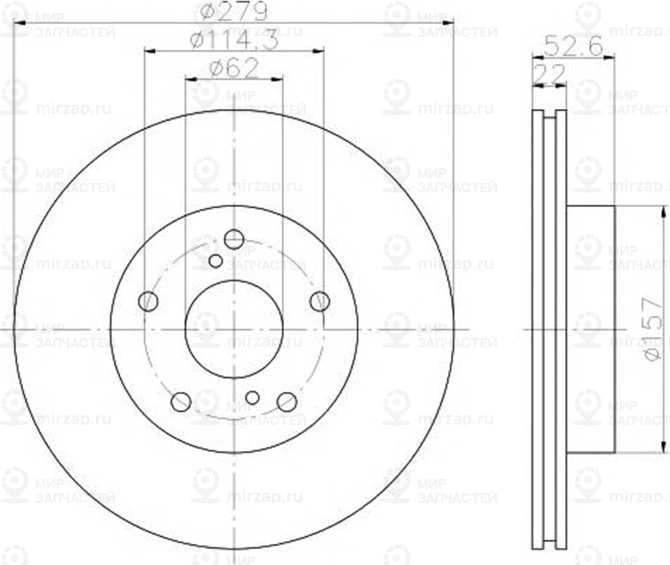 Запчасть PATRON PBD2744