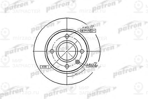 Запчасть PATRON PBD2753