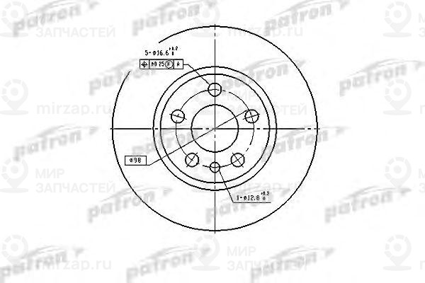 Запчасть PATRON PBD2754