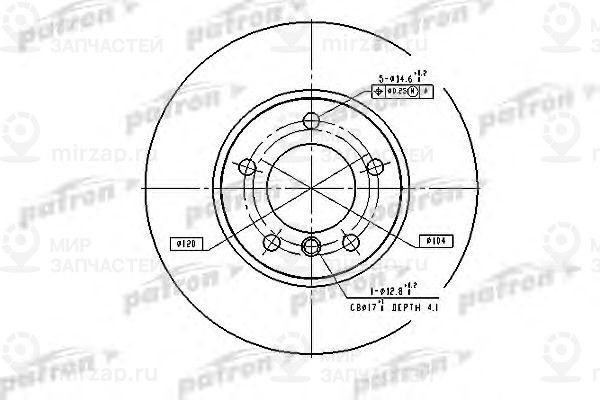 Запчасть PATRON PBD2769