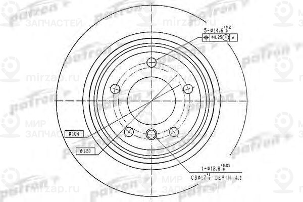 Запчасть PATRON PBD2783