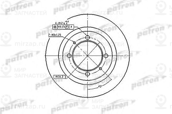 Запчасть PATRON PBD2784