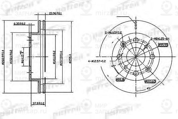 Запчасть PATRON PBD3021