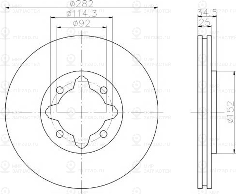 Запчасть PATRON PBD3084
