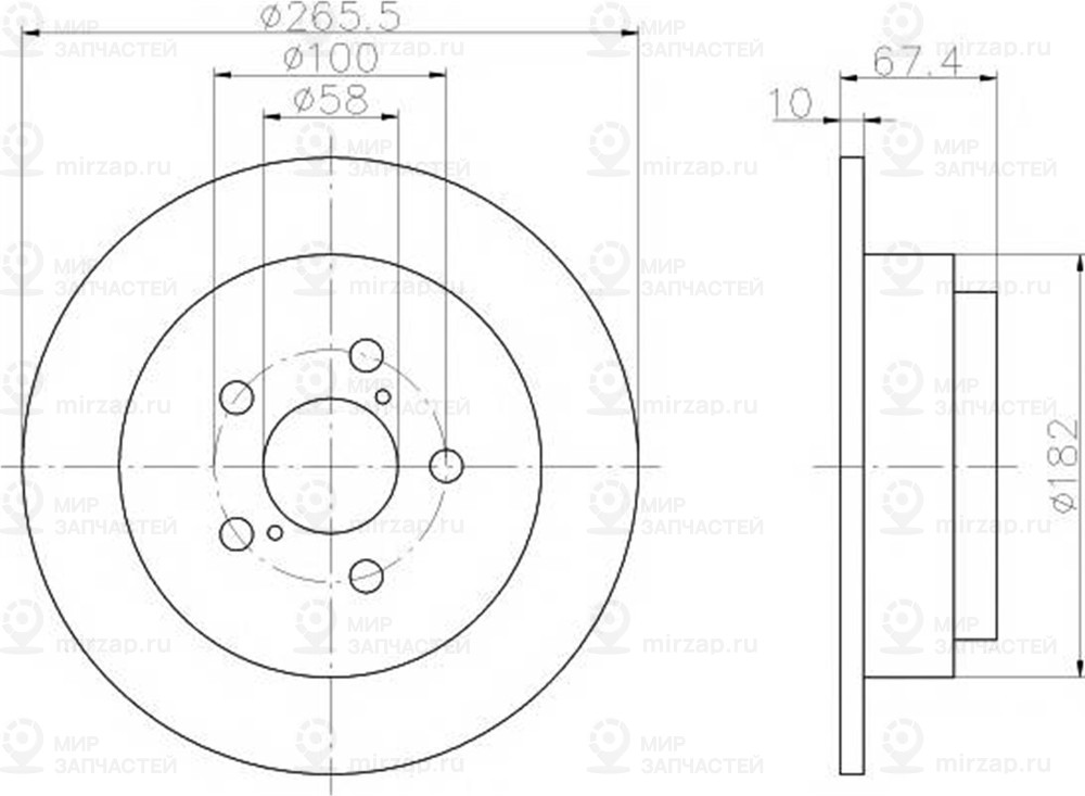 Запчасть PATRON PBD3092