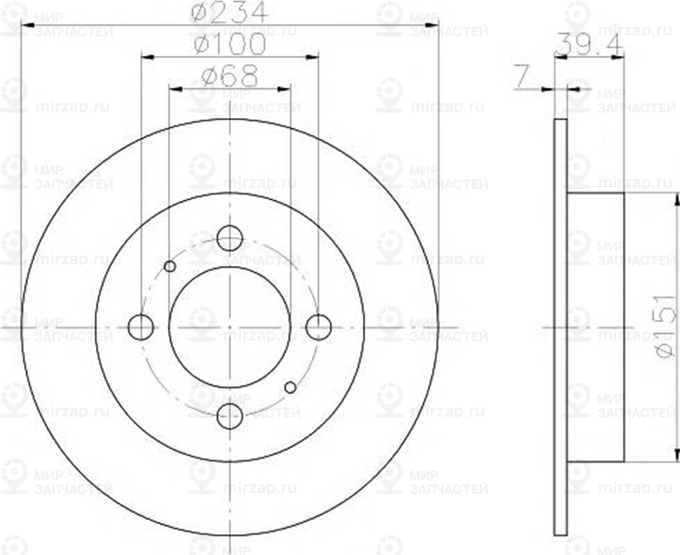 Запчасть PATRON PBD4006