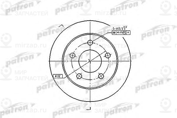 Запчасть PATRON PBD4038