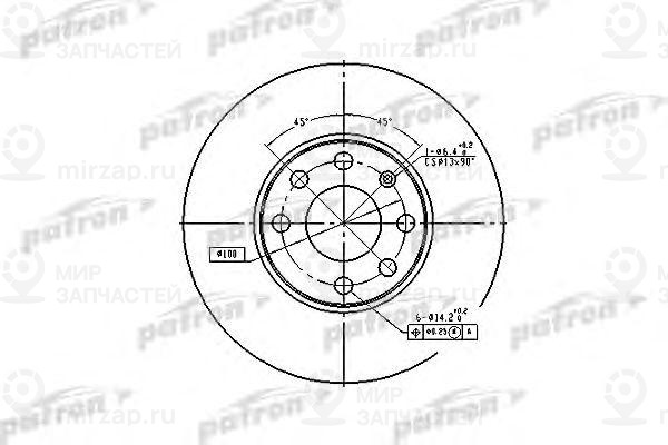 Запчасть PATRON PBD4042