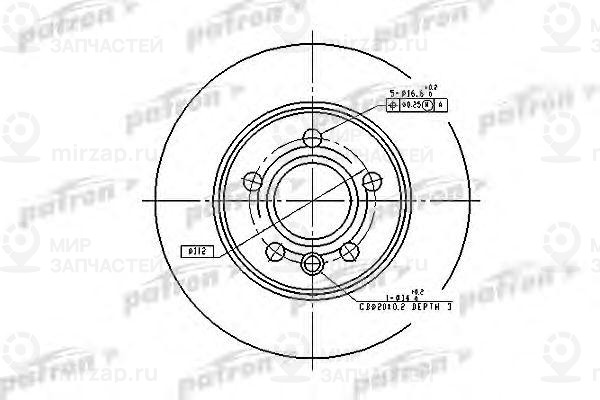 Запчасть PATRON PBD4047