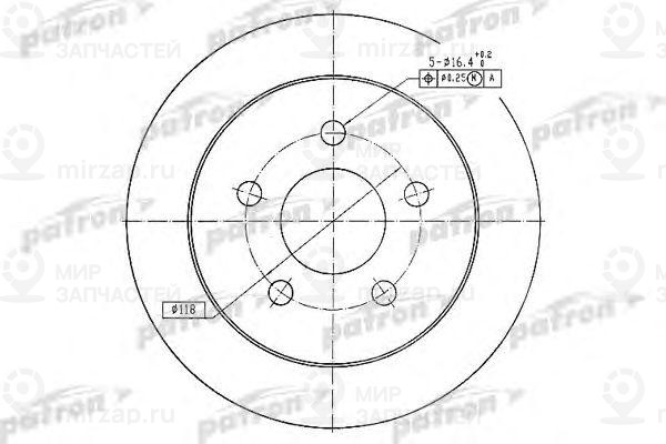 Запчасть PATRON PBD4049