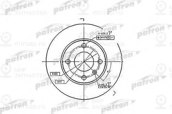 Запчасть PATRON PBD4050