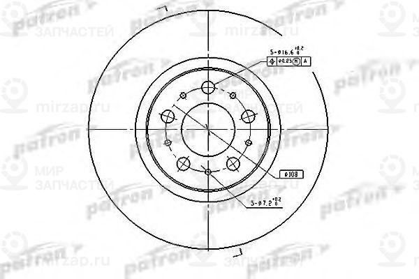 Запчасть PATRON PBD4053