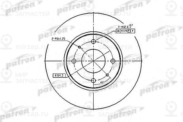 Запчасть PATRON PBD4054