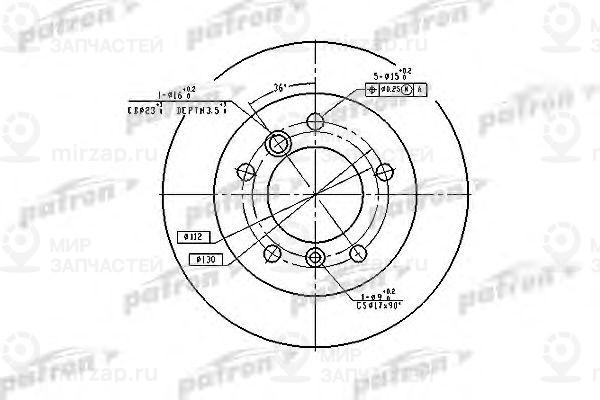 Запчасть PATRON PBD4088