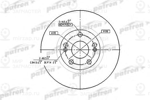 Запчасть PATRON PBD4109