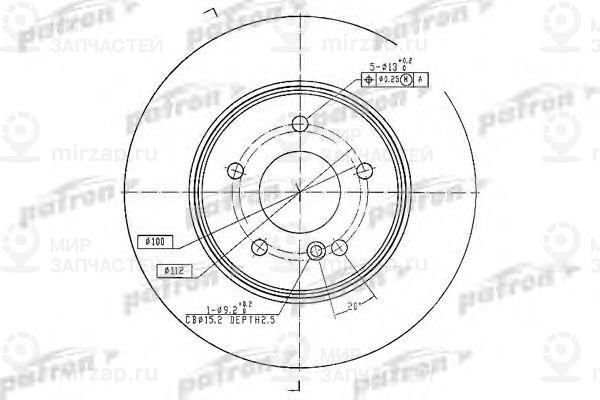 Запчасть PATRON PBD4134