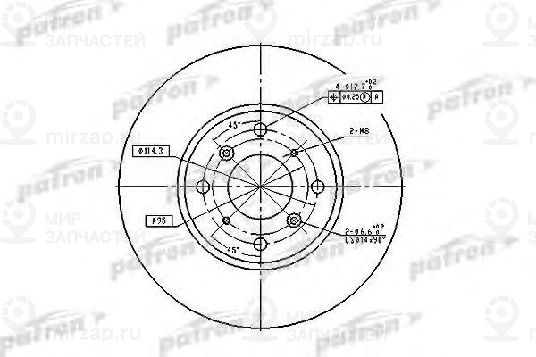 Запчасть PATRON PBD4151