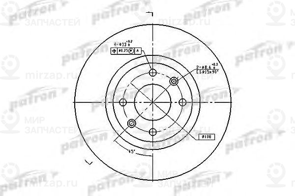 Запчасть PATRON PBD4183